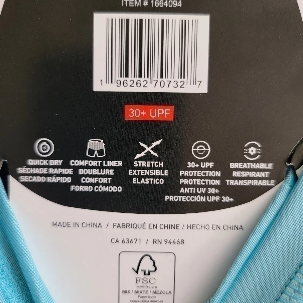 🛑 2 / $40 Sale! SPYDER 3 Piece Surf Sand Sun Swim Set  Blue- Size (10/12) M NWT